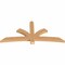 Ekena Millwork Davenport Timber Gable Bracket, Western Red Cedar, 84"W x 38"H x 3 1/2"D x 5 1/2"F, 11/12 Pitch GBW084X38X0406DAV00SWR - alternate 2